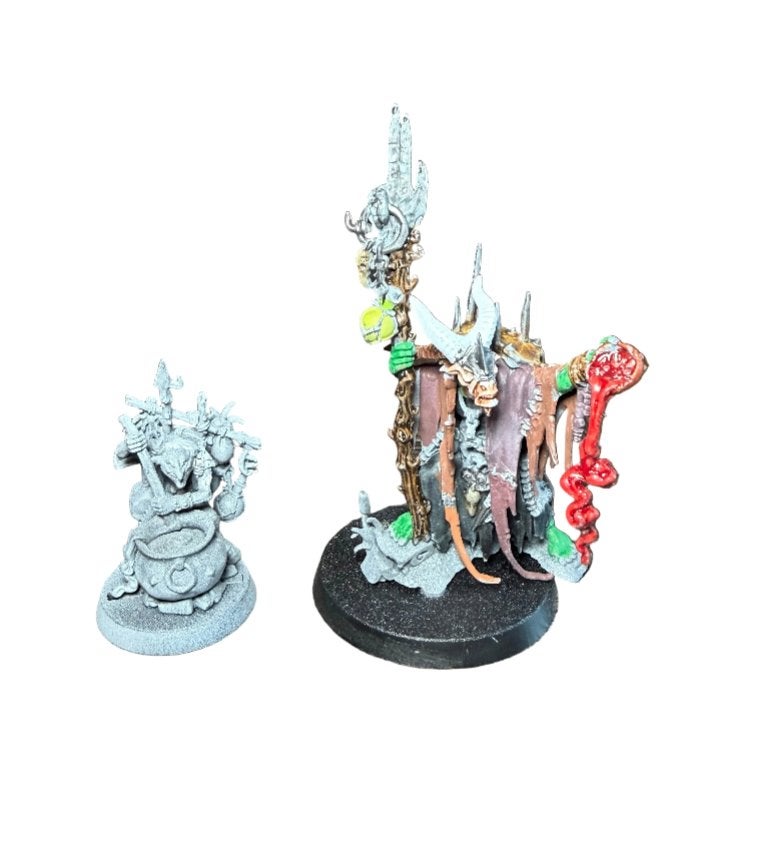 Warhammer Age of Sigmar Orruk Warclans Swampcalla Shaman, Hobby en Vrije tijd, Wargaming, ., Warhammer, Ophalen of Verzenden, Zo goed als nieuw