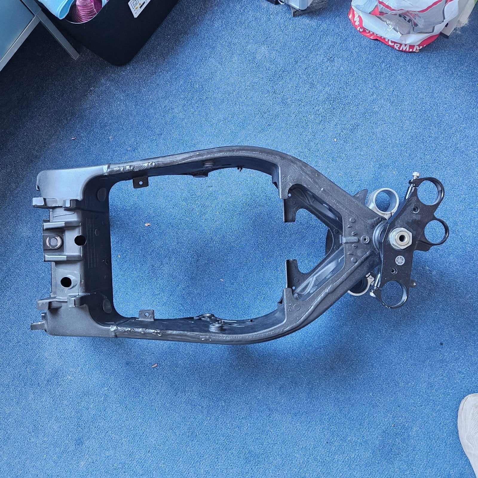 Yamaha R1 2008 Frame - Onbeschadigd, Zonder Kenteken, Ophalen