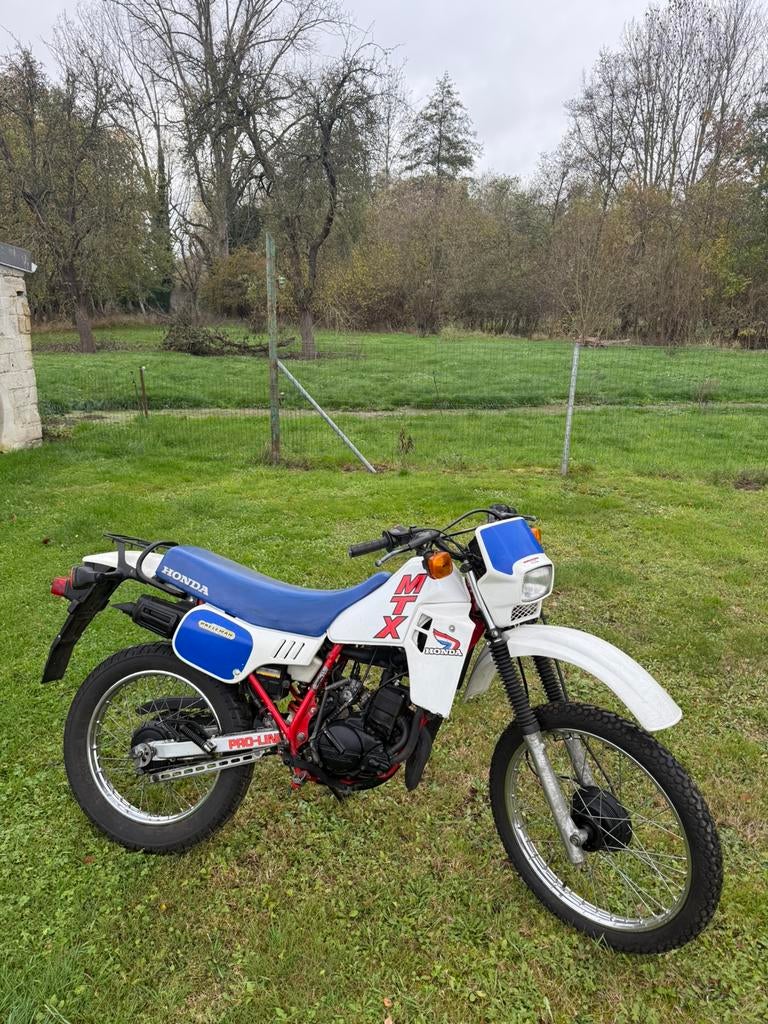 Honda MTX 50R, Ophalen