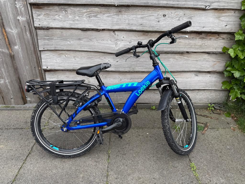 Loekie kinderfiets 20 inch, Ophalen, Gebruikt, 20 inch