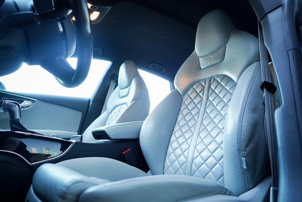 Audi A7 Sportback 4.0 TFSI S7 quattro Pro Line Plus / Luchtv, Auto's, Audi, Gebruikt, Regensensor, 4 stoelen, Zwart