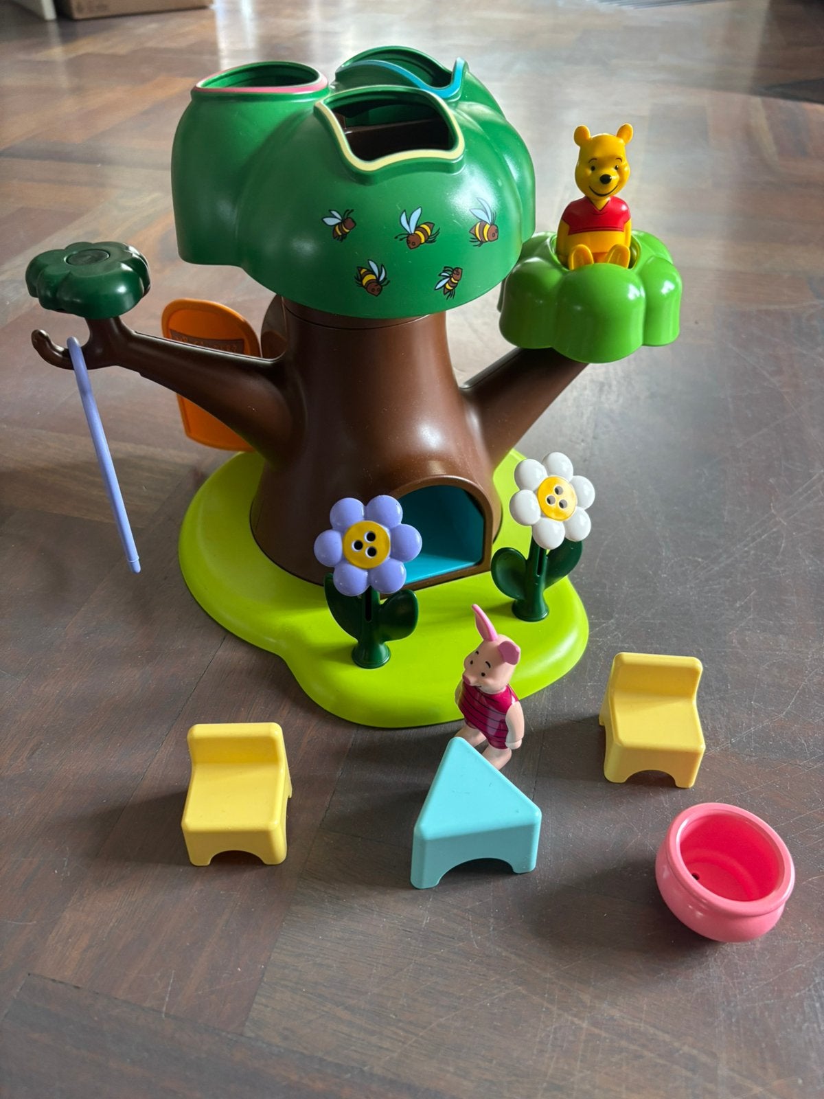 Playmobil junior en disney winnie de pooh boomhut 71693, Ophalen of Verzenden, Zo goed als nieuw