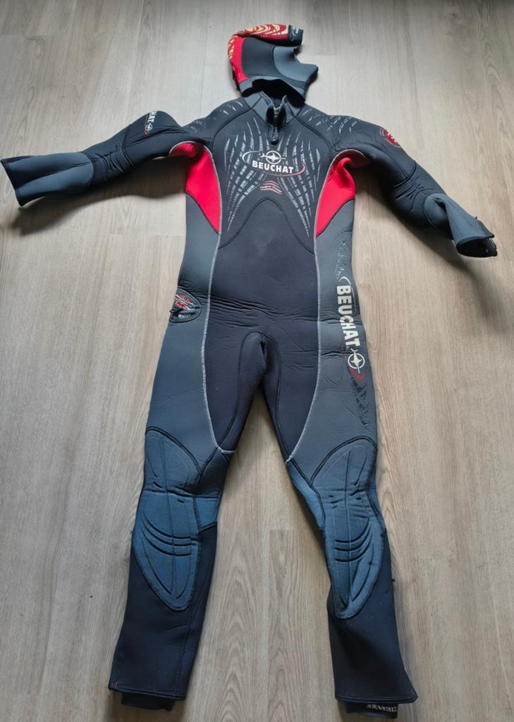 Beuchat Focea Comfort 7mm wetsuit, Watersport en Boten, Duiken, Ophalen of Verzenden, Duikpak