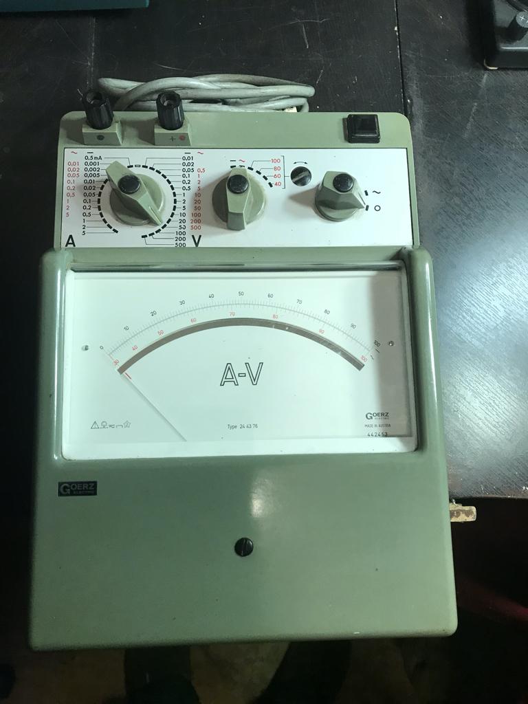 meetinstrument, Ophalen, Gebruikt, Multimeter