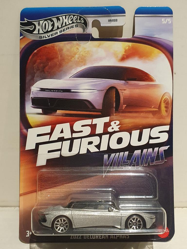 Hotwheels SilverSeries 1/64 2022 DeLorean Alpha5, Ophalen of Verzenden, Nieuw, Auto