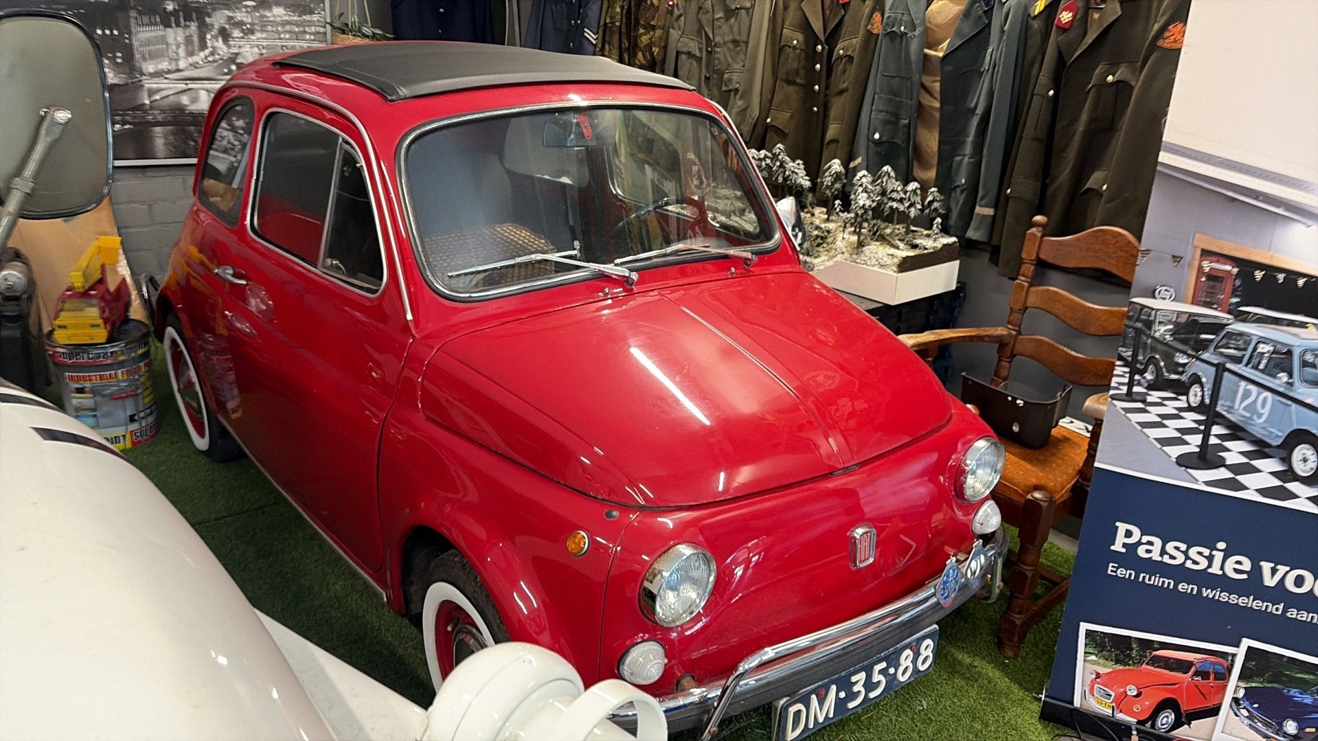 Fiat 500 Lusso, Auto's, Achterwielaandrijving, Gebruikt, 514 kg, Bedrijf