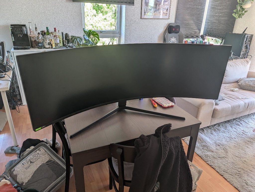 Samsung Odyssey G9 (kapot), Computers en Software, Monitoren, Hoofdtelefoonaansluiting, VA, Minder dan 1 ms, Samsung