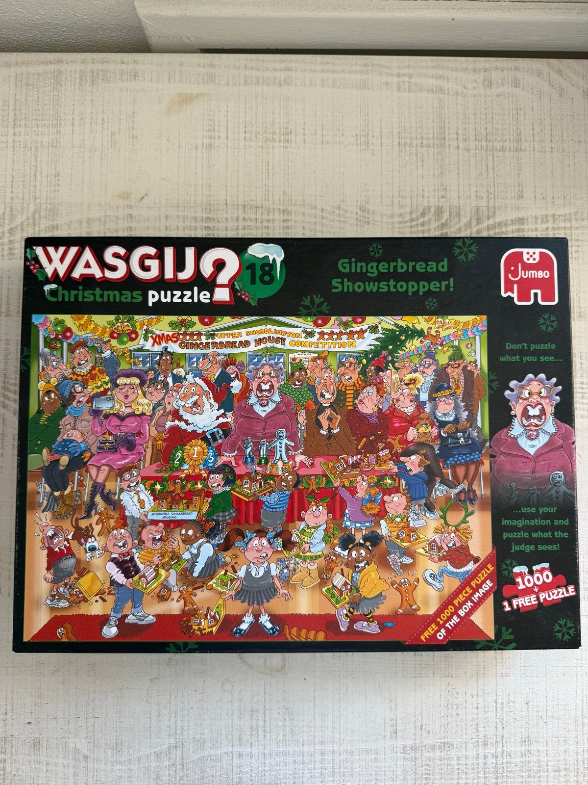 Wasgij Puzzel Collectie: 4 Stuks, Nieuwstaat, Ophalen of Verzenden, 500 t/m 1500 stukjes, Zo goed als nieuw, Legpuzzel