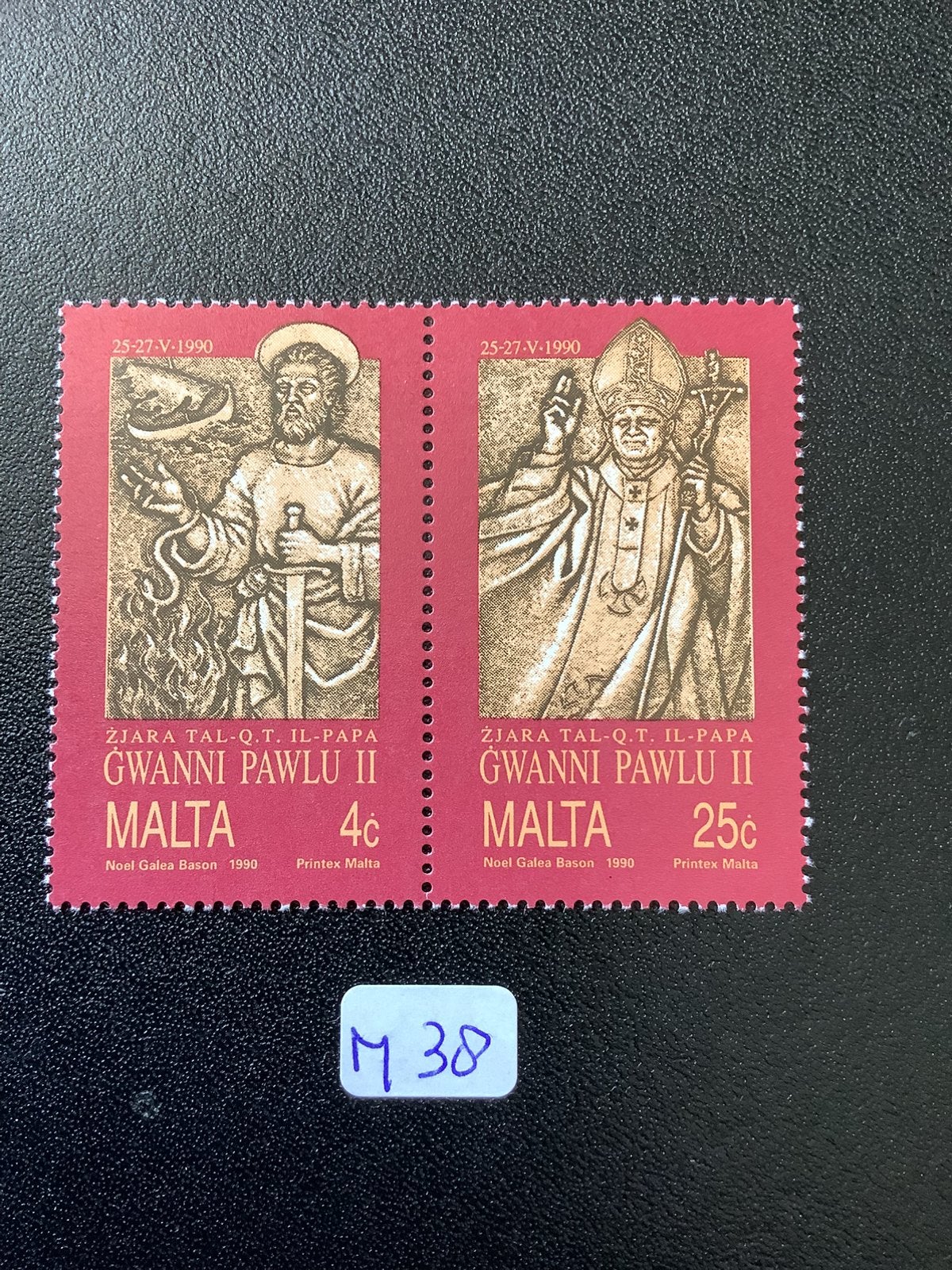 Malta postzegels 1990 pfr Mi 841/42, Ophalen of Verzenden, Malta, Postfris