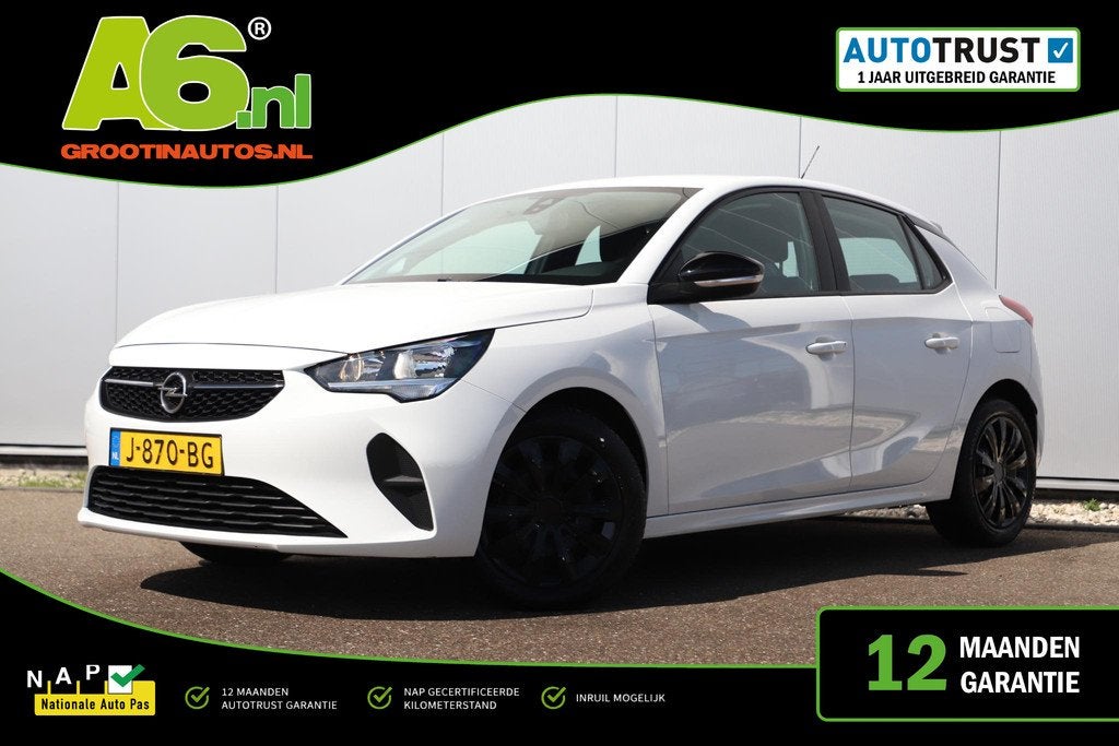 Opel Corsa 1.2 Edition 102PK DB Riem is v.v. Navigatie Carpl, Auto's, Opel, Bedrijf, Te koop, Corsa, ABS, Airbags, Airconditioning