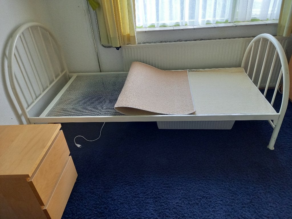 Ledikant 90 x 200, Huis en Inrichting, Ophalen, Gebruikt, 90 cm, Eenpersoons