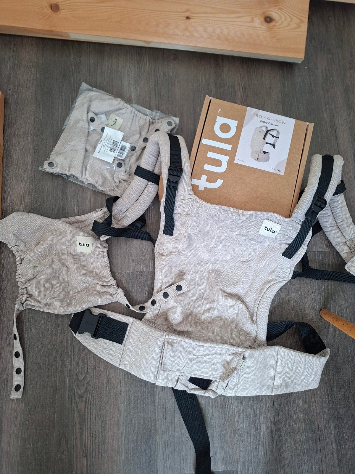 Tula Free-to-Grow Draagzak, Buik of Rug, Zo goed als nieuw, Draagzak, Ophalen