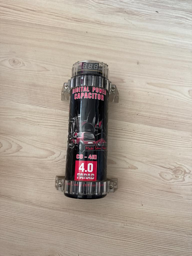 Digital Power Capacitor 4.0 Farad - Auto Audio, Ophalen of Verzenden, Gebruikt