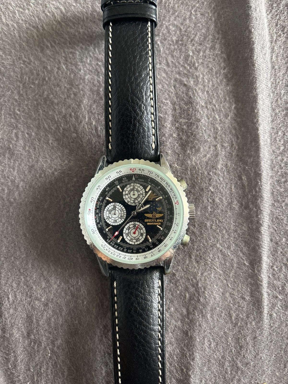 Breitling Navitimer Polshorloge - Gebruikt, Sieraden, Tassen en Uiterlijk, Horloges | Heren, Staal, Breitling, Polshorloge, Ophalen of Verzenden