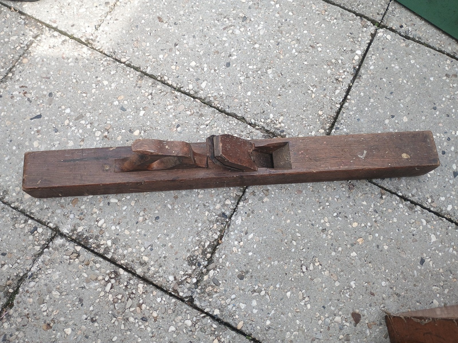 Oude houten schaaf - Antiek gereedschap, Antiek en Kunst, Antiek | Gereedschap en Instrumenten, Ophalen