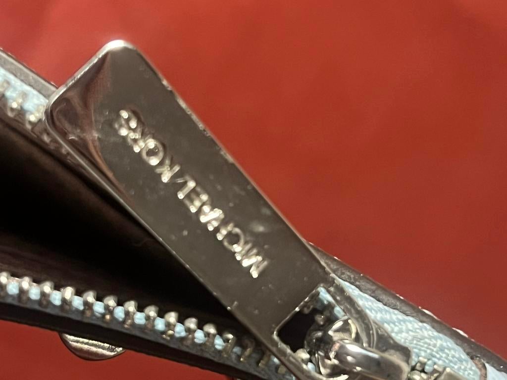 Michael Kors Tasje - Lichtblauw met studs, Verzenden, Gebruikt, Blauw, Avondtasje