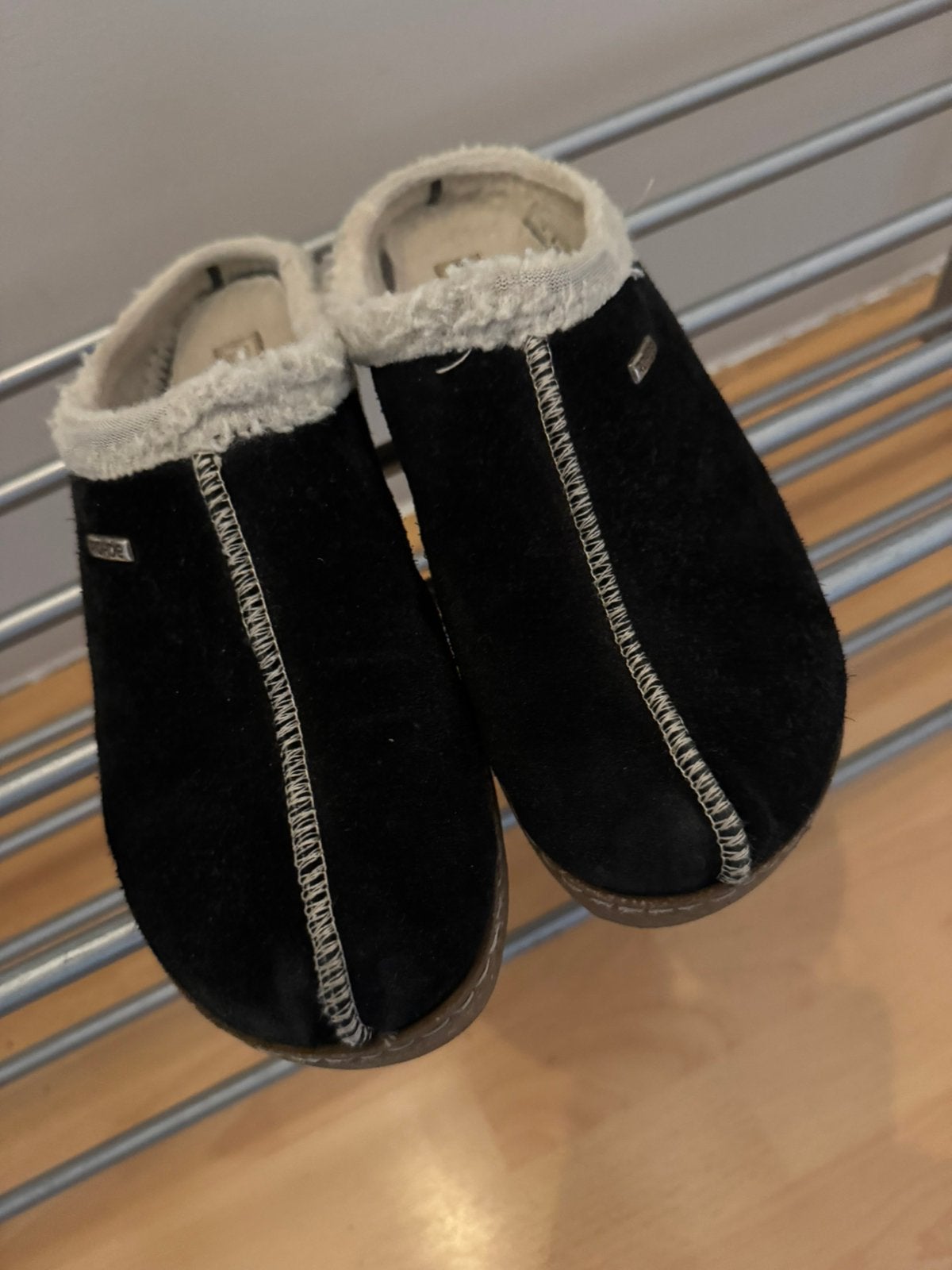Pantoffels merk Rohde maat 39, Blauw, Ophalen of Verzenden, Zo goed als nieuw, Pantoffels of Sloffen