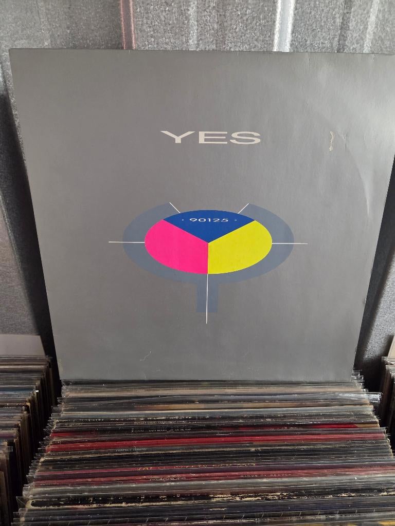 Vinyl lp YES: 90125, Inclusief binnenhoes, Ophalen of Verzenden, Gebruikt, 12 inch