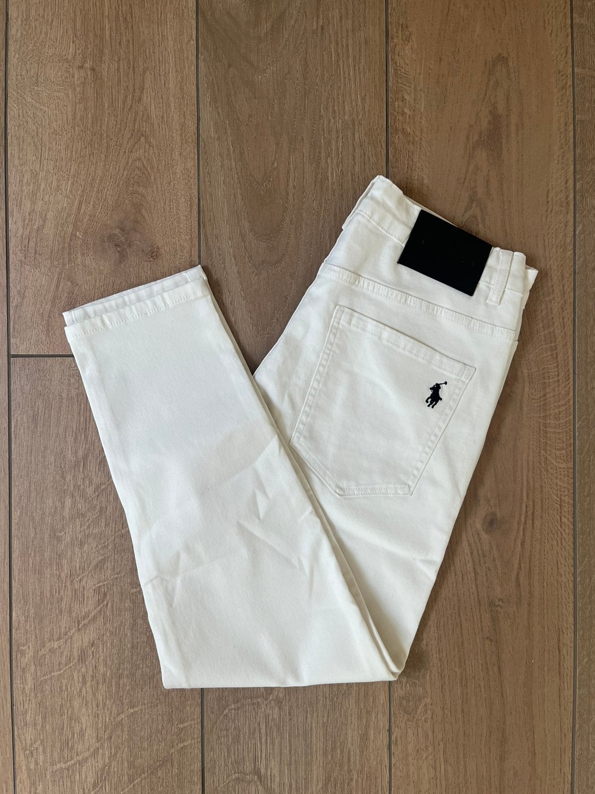 Ralph Lauren Spijkerbroek - Wit, Ophalen of Verzenden, Nieuw, Maat 48/50 (M), Wit