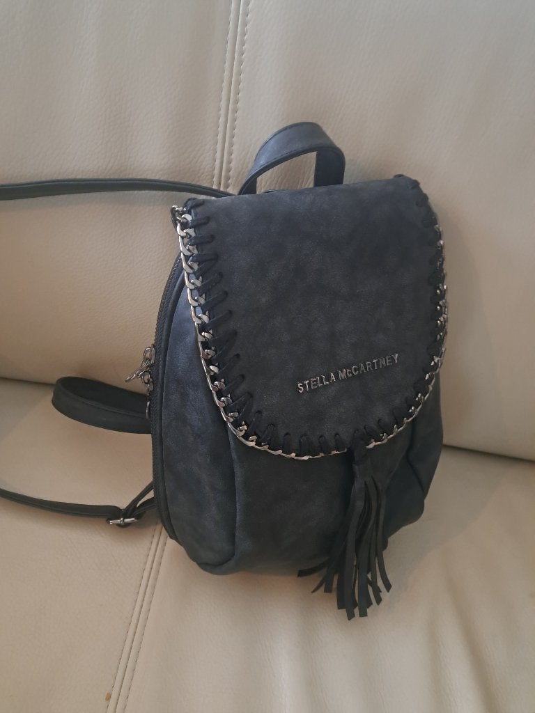 Stella MCCartney Falabella tas/rugzak zwart, Ophalen of Verzenden, Zo goed als nieuw, Zwart