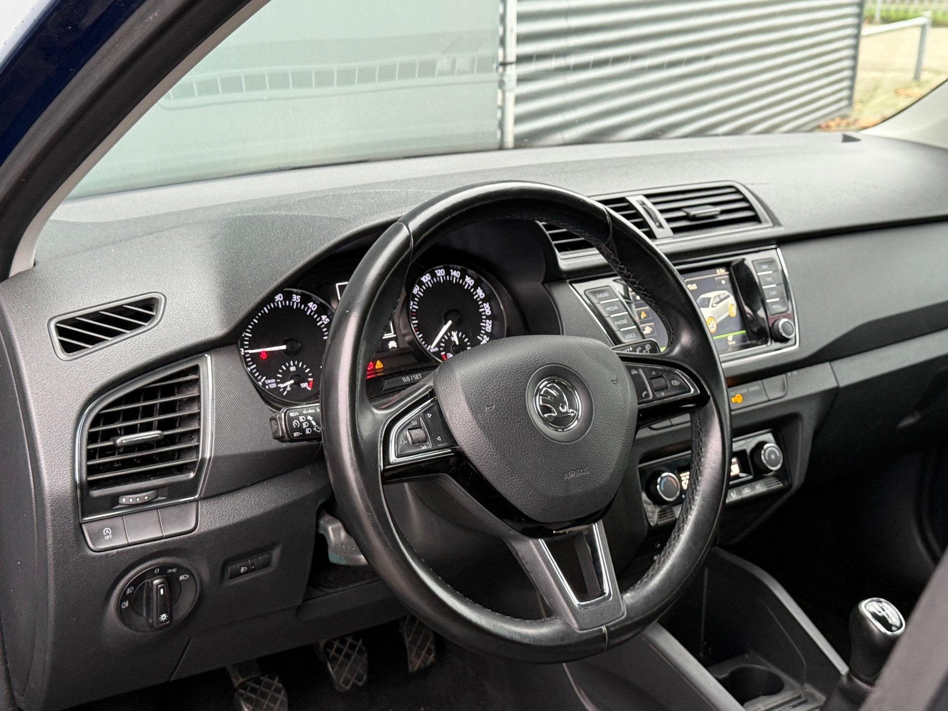 Skoda Fabia Combi BWJ 12-2016 | 1.4TDI 75PK Ambition Busines, Auto's, Voorwielaandrijving, Stof, Gebruikt, Euro 6