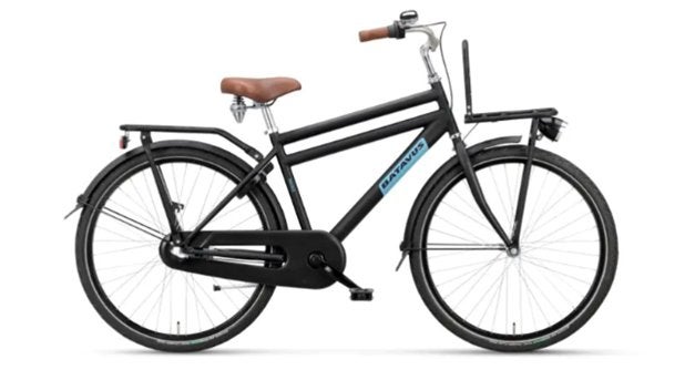 Te koop Batavus PACKD compleet met slot en krat, Fietsen en Brommers, Terugtraprem, Gebruikt, Versnellingen, Batavus