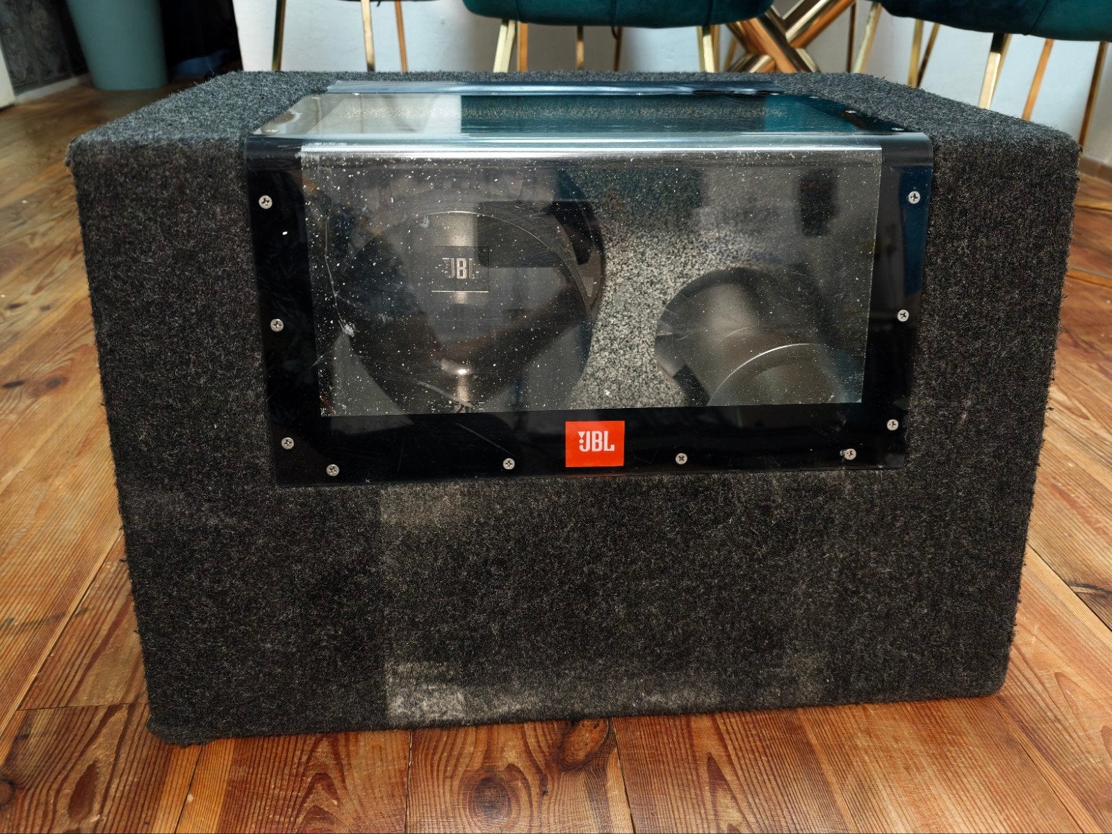 JBL P1220br Subwoofer 1600W - Krachtige Bass voor Auto, Ophalen, Gebruikt, Universele onderdelen