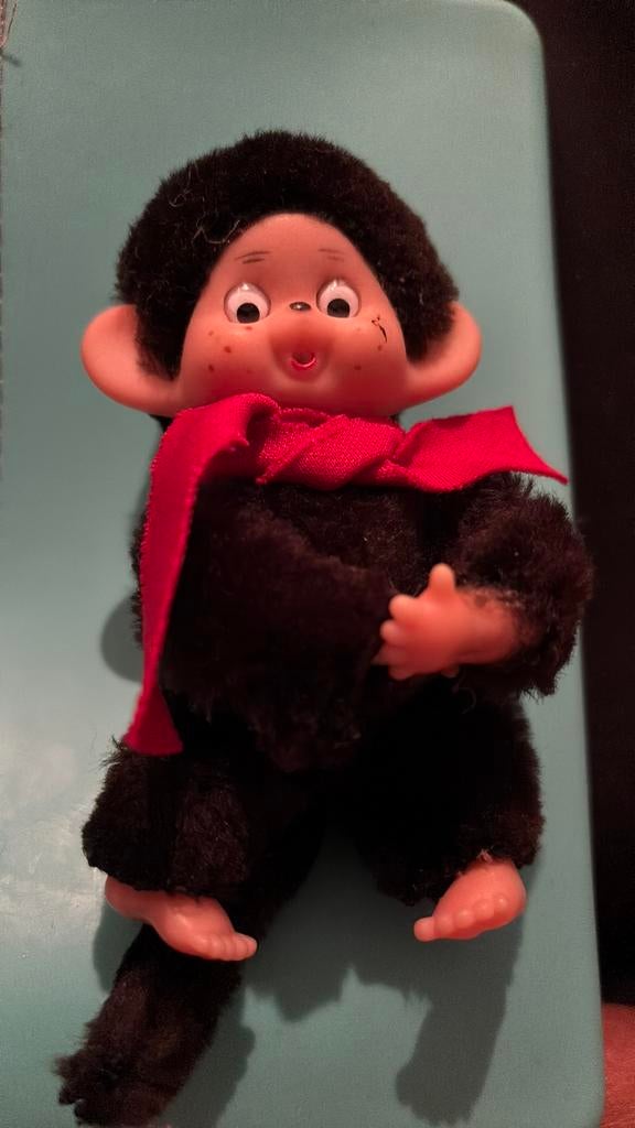 Monchichi  klemaapje, Verzenden, Zo goed als nieuw