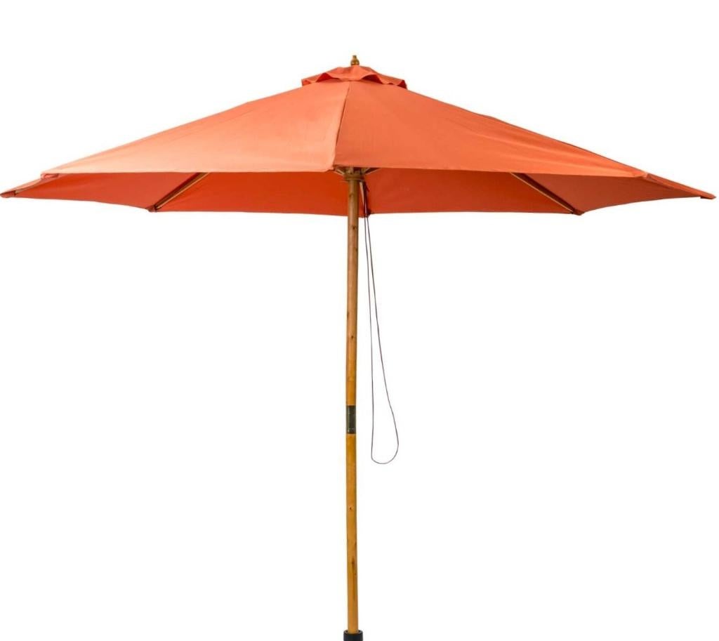 Parasol Oranje (Nieuw in doos), Ophalen of Verzenden, Nieuw, 2 tot 3 meter, Stokparasol