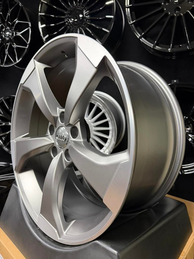 18 inch velgen voor Audi RS ROTOR look 5x112 A3 A4 A6 Q2 VW, Auto-onderdelen, Banden en Velgen, 18 inch, Velg(en), Nieuw, Ophalen of Verzenden