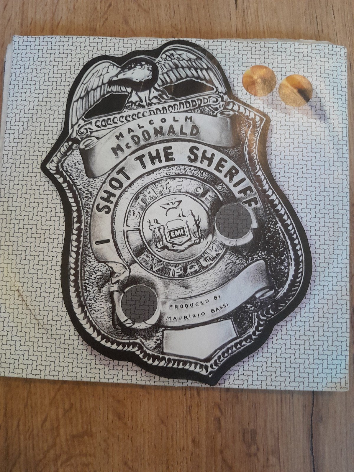 Malcolm mcdonald 7 inch i shot the sheriff, Ophalen of Verzenden, Zo goed als nieuw, Pop