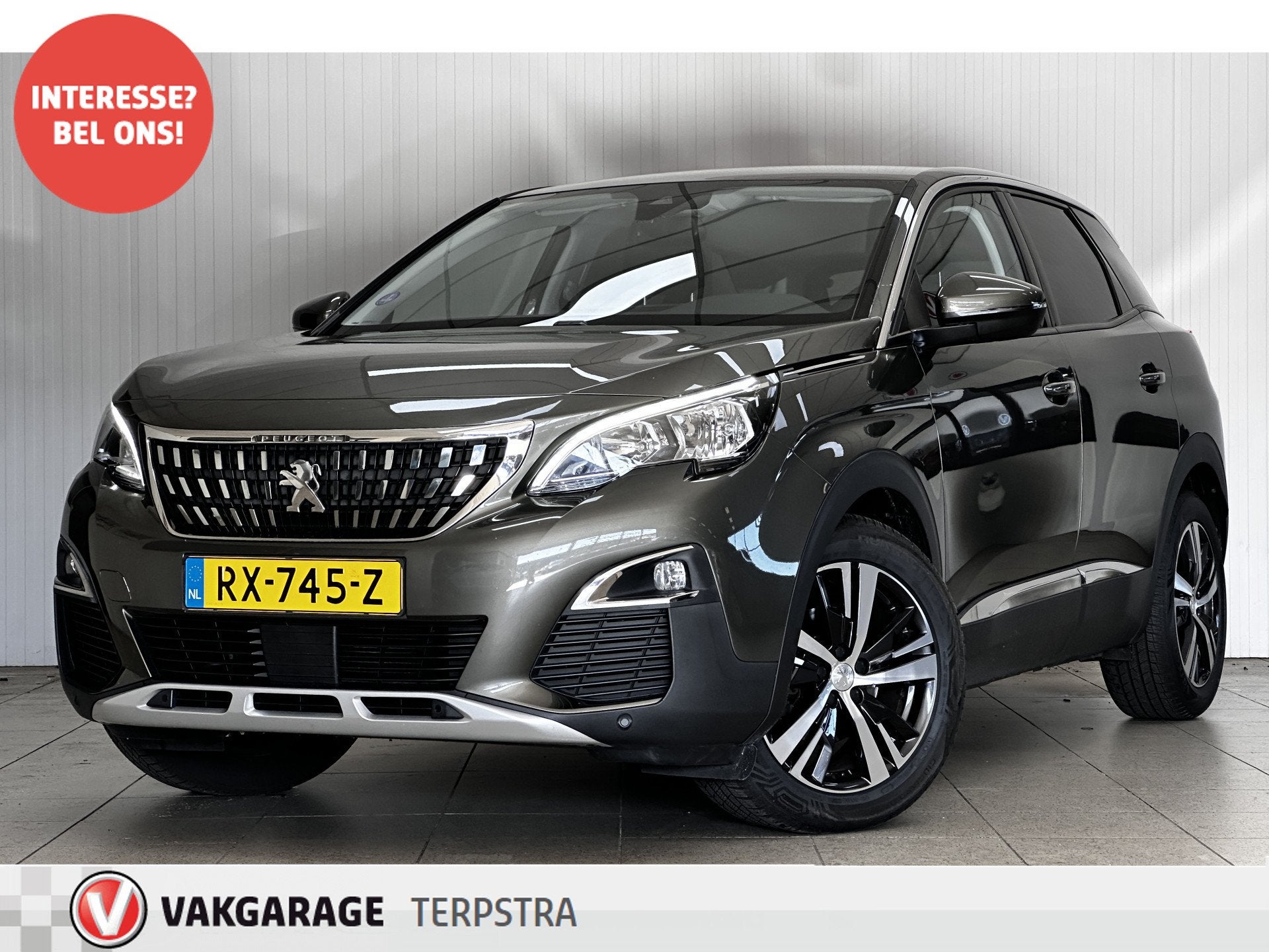 Peugeot 3008 1.6 e-THP Allure/ AUTOMAAT!/ Trekhaak/ Virtual, Auto's, 4 cilinders, Leder en Stof, Origineel Nederlands, Bedrijf