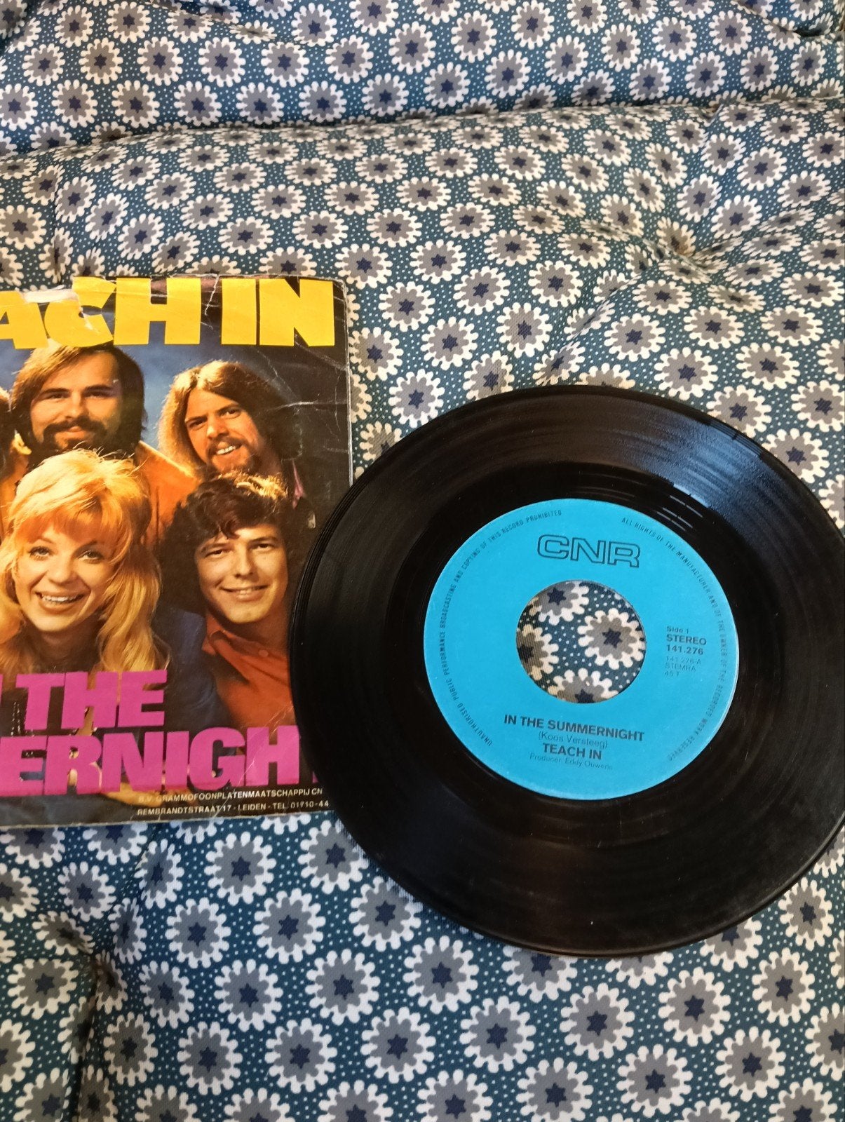 teach in, Cd's en Dvd's, Ophalen of Verzenden, Gebruikt, 7 inch, Pop