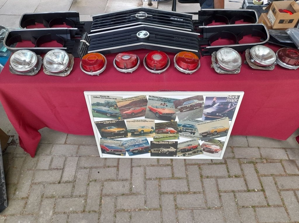 opel manta a grillen en rubbers, Ophalen of Verzenden, Opel