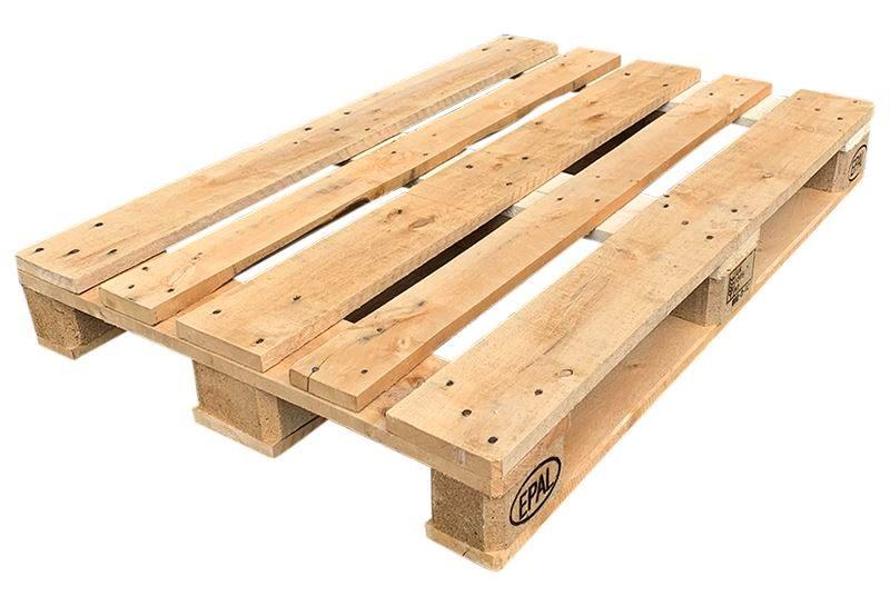 Europallet, euro pallet, Europallet meubel, Ophalen of Verzenden, Zo goed als nieuw, 50 mm of meer, Pallet
