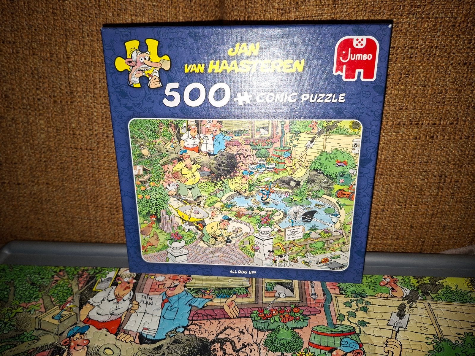 PUZZEL JAN VAN HAASTEREN, Ophalen, 500 t/m 1500 stukjes, Zo goed als nieuw, Legpuzzel