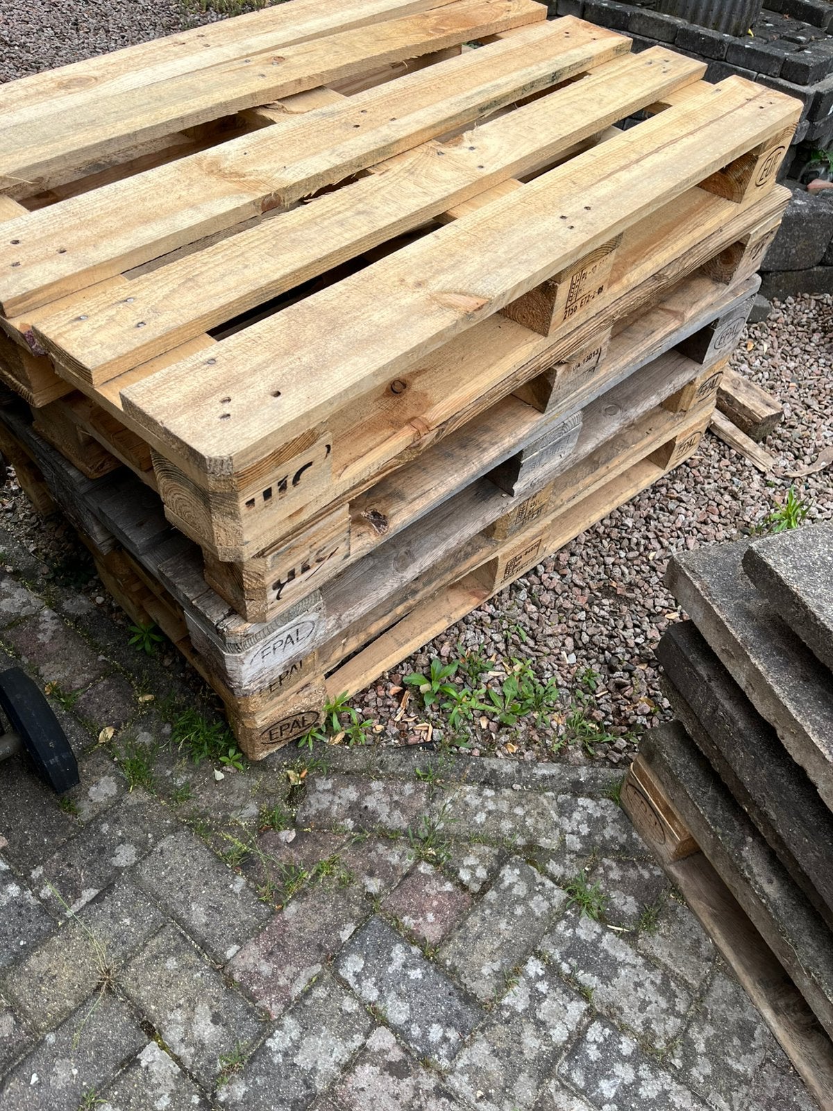 Euro pallet, Ophalen, 100 cm of meer, 60 cm of meer, Overige typen