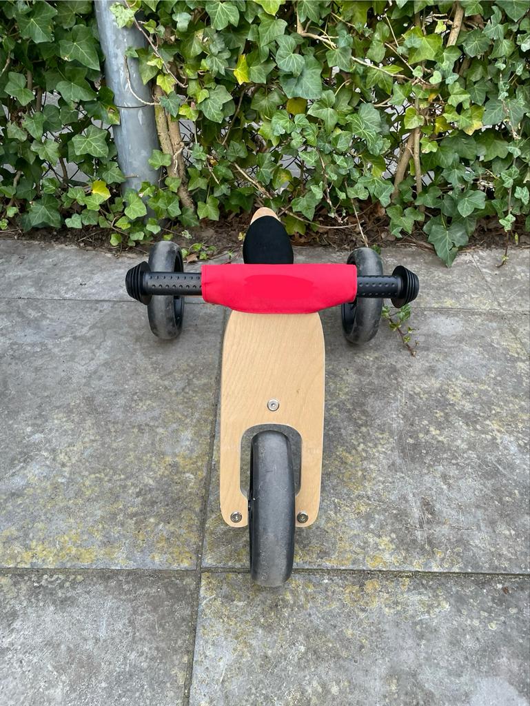 Bandit & Angels Smart bike 4-in-1: Houten loopfietsje, Ophalen, Gebruikt, Loopfiets