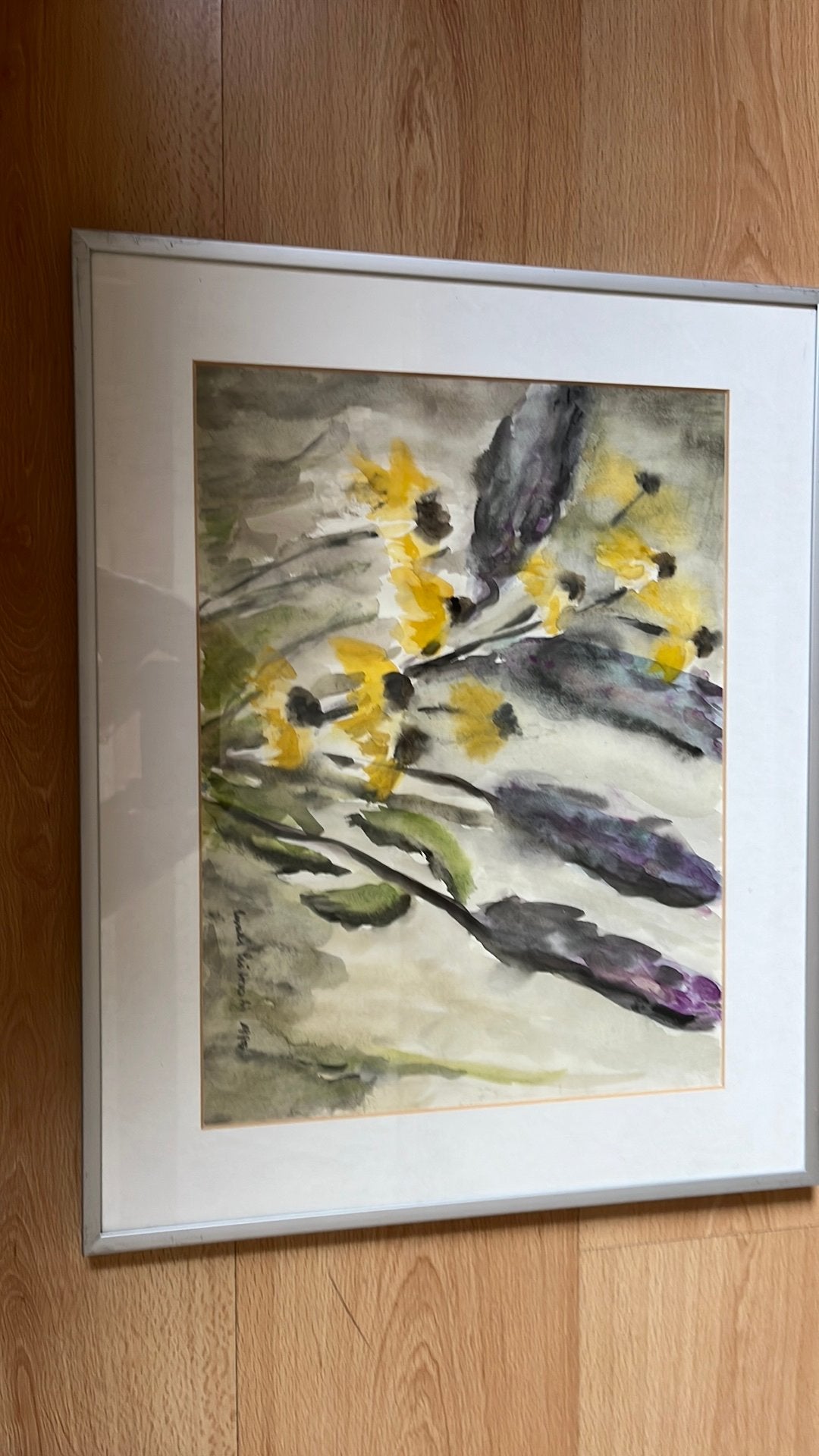 Mooii aquarel, Ophalen