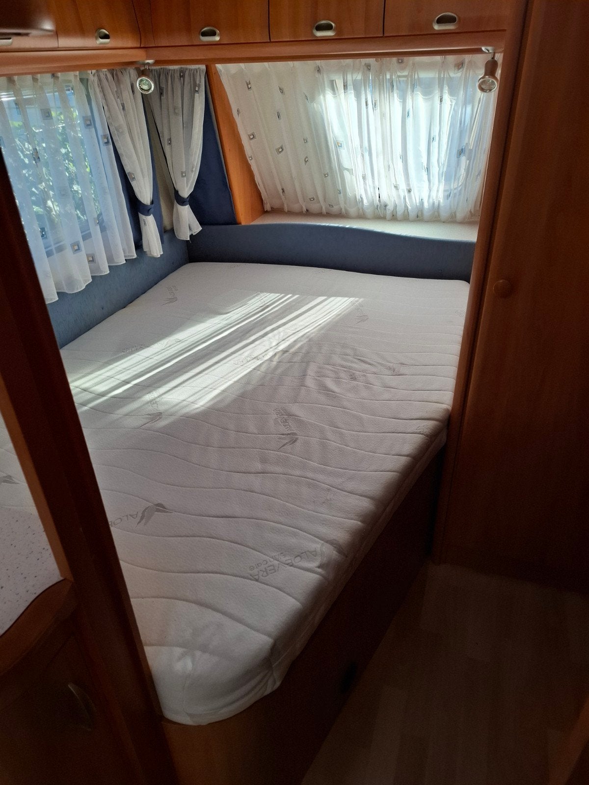 Matras voor fransbed, Ophalen