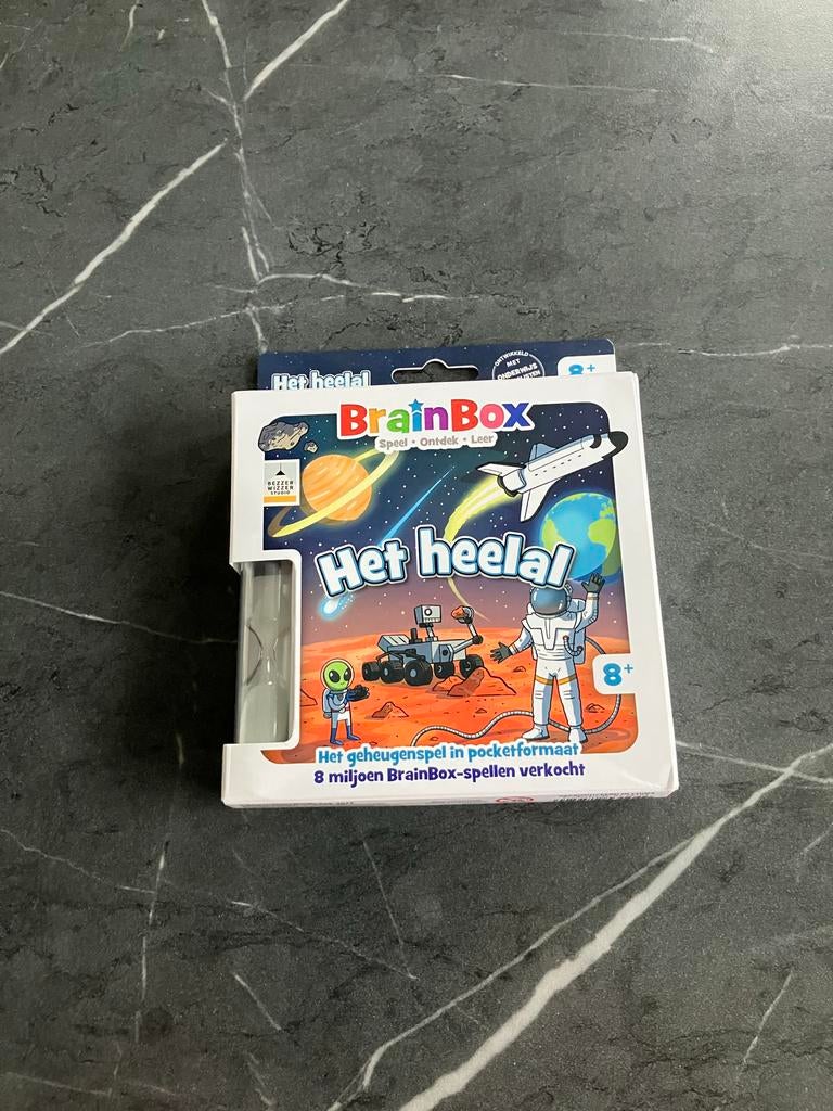 BrainBox Het Heelal - Geheugenspel in zakformaat, Hobby en Vrije tijd, Een of twee spelers, Ophalen, Nieuw, Reisspel