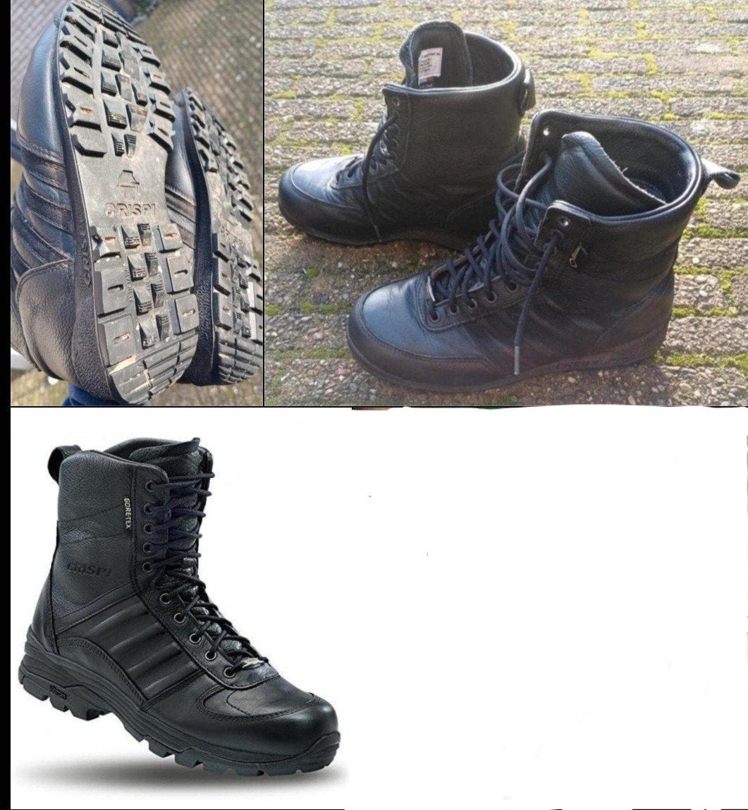 Crispi HTG Swat GTX leren schoenen. Maat 40., Ophalen, Zo goed als nieuw, Zwart, Wandelschoenen