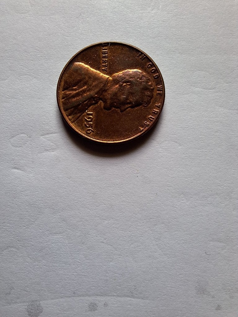 Munt USA Amerikaanse Wheat penny one cent Lincoln 1956, Ophalen of Verzenden, Noord-Amerika, Losse munt