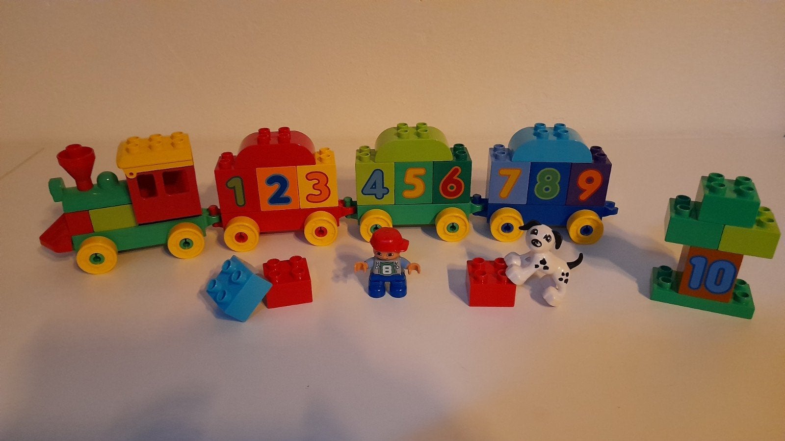 Lego Duplo Getallentrein 10558, Ophalen of Verzenden, Zo goed als nieuw, Compleet, Duplo