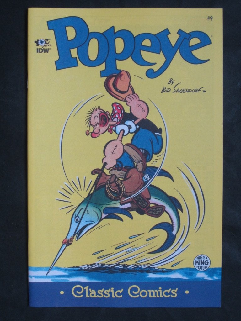 Classic Popeye #9 IDW 2013 By Bud Sagendorf, Boeken, Strips | Comics, Eén comic, Amerika, Verzenden, Nieuw