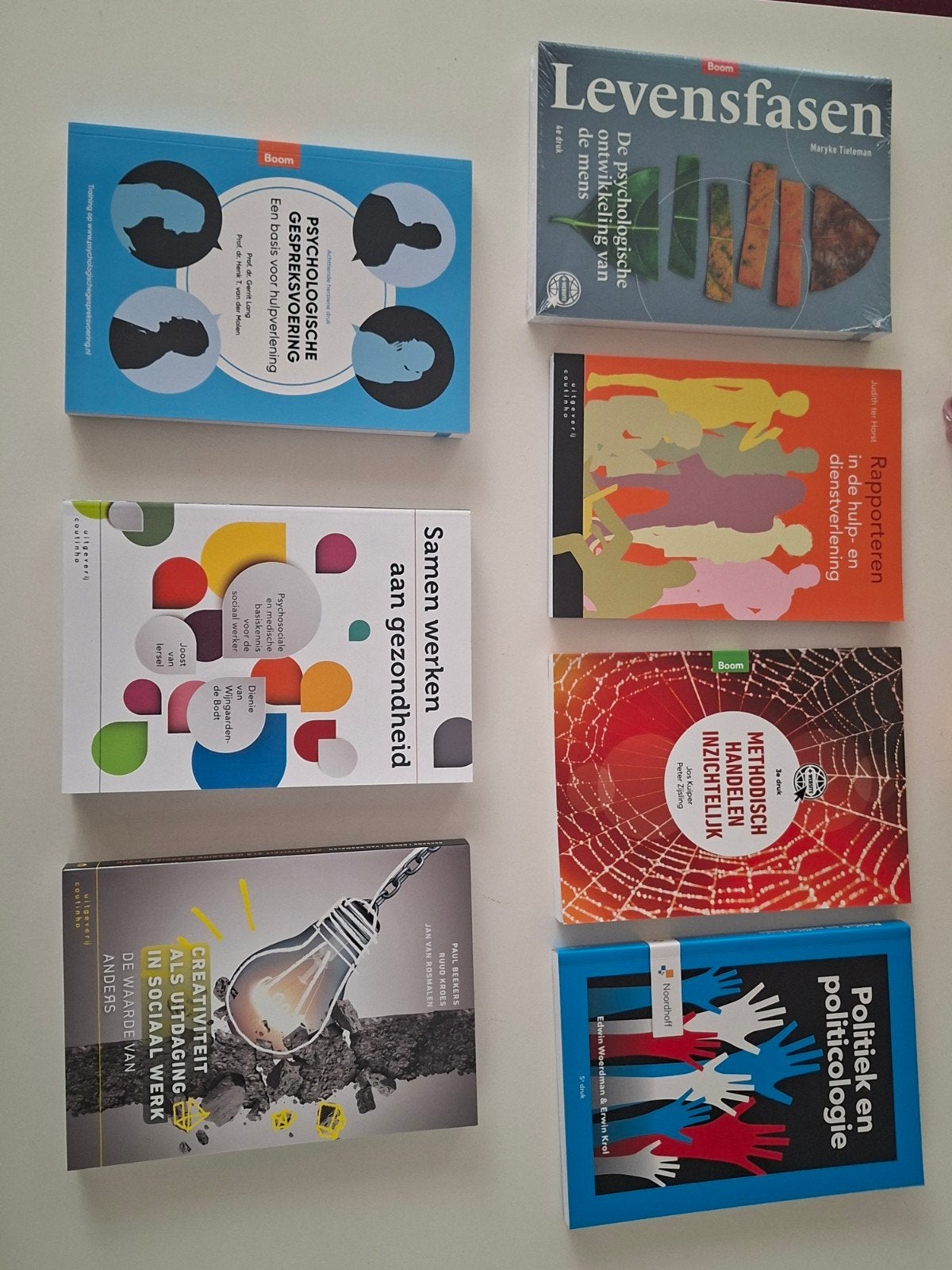 Boeken Social Work en Toegepaste Psychologie, Ophalen, Gamma, Gelezen, HBO