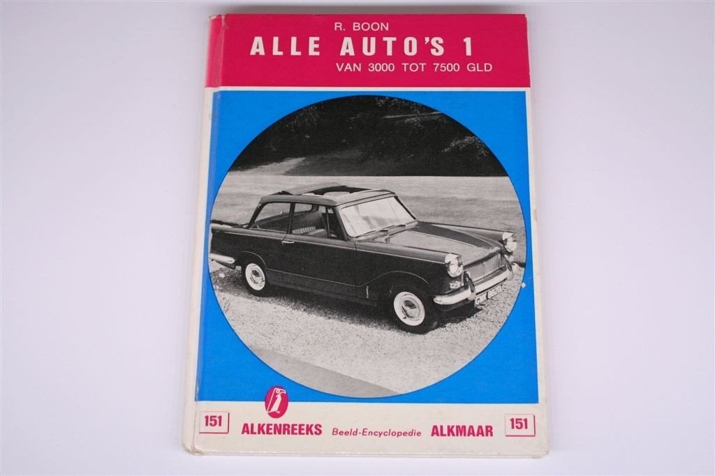 Auto\'s van ƒ3000-ƒ7500 [1968] — Alkenreeks Nr. 151, Boeken, Auto's | Boeken, Ophalen of Verzenden, Gelezen, Algemeen