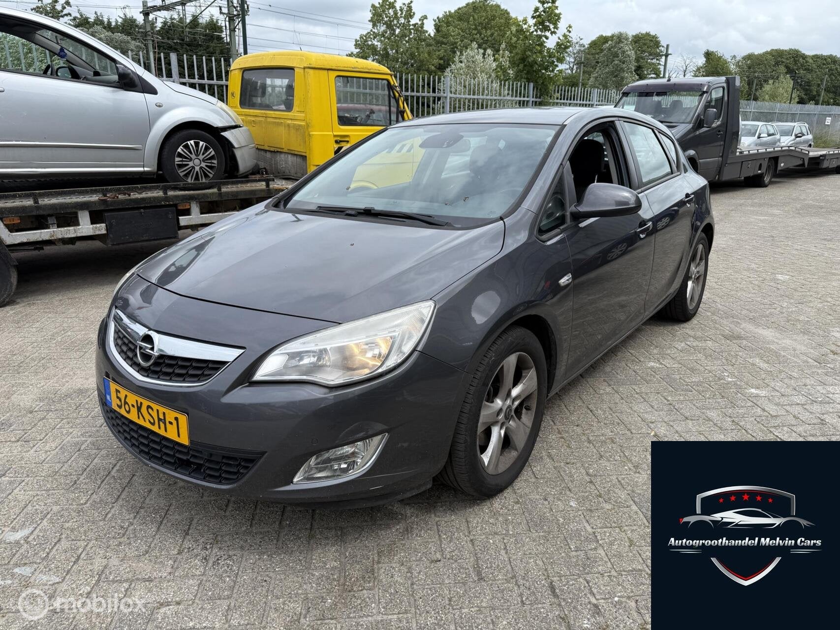 Opel Astra 1.7 CDTi Edition Airco EXPORT, Auto's, Voorwielaandrijving, Euro 5, Gebruikt, Zwart