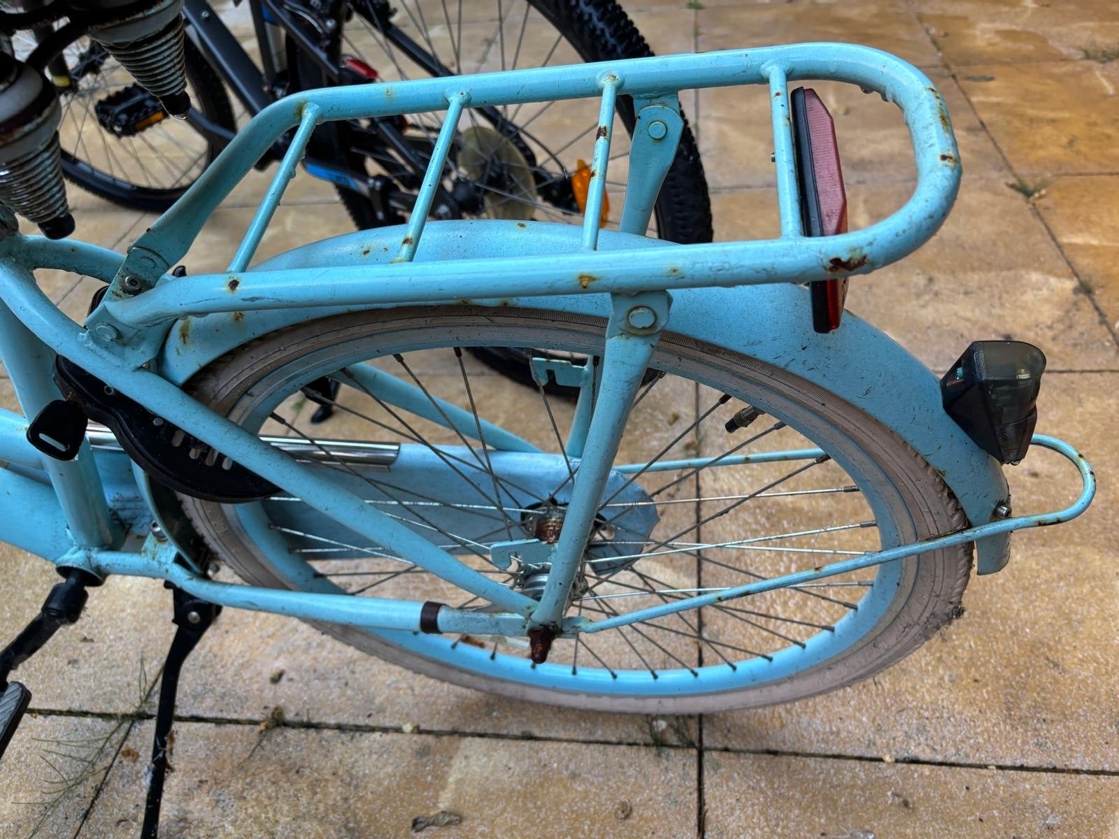 Spirit Cargo Meisjesfiets - Lichtblauw, Ophalen, Gebruikt, Velgrem, Overige merken