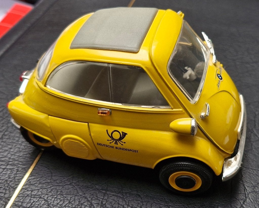 BMW Isetta 250 Deutsche Bundespost 1:18 modelauto, Hobby en Vrije tijd, Modelauto's | 1:18, Ophalen of Verzenden, Gebruikt, Auto